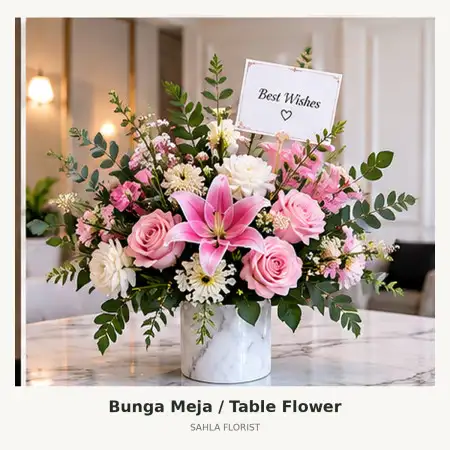 Bunga Meja Raffles Hills